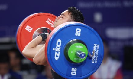 Lifter Ricko Saputra Amankan Perak Total Angkatan 295kg