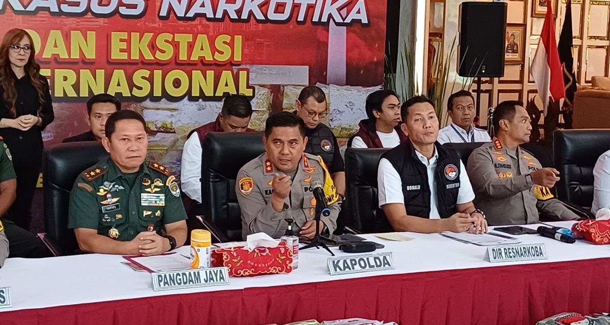 Kapolda Metro Jaya Pimpin Pemusnahan Narkoba Jaringan Global