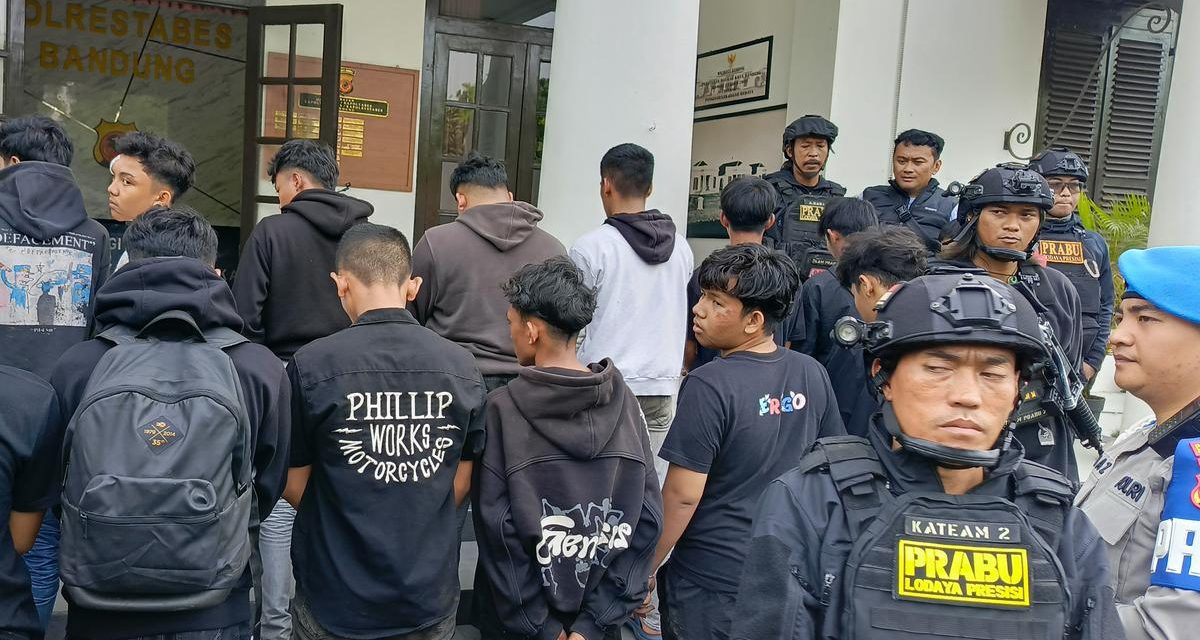 Polisi Bekuk Geng Motor Resahkan Warga, Ini Kronologinya