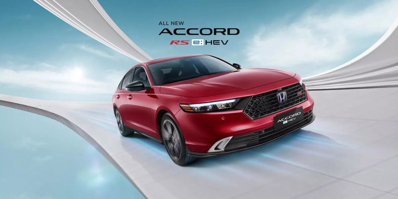 Honda Accord RS e:HEV: Sedan Hybrid Irit Berfitur Google Built-In