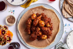 Doro Wat Etiopia, Paduan Ayam Rempah Pedas Dan Telur Rebus