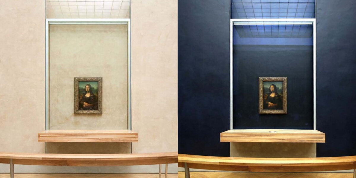Panel Kaca Pintar Museum Louvre Lindungi Lukisan Mona Lisa