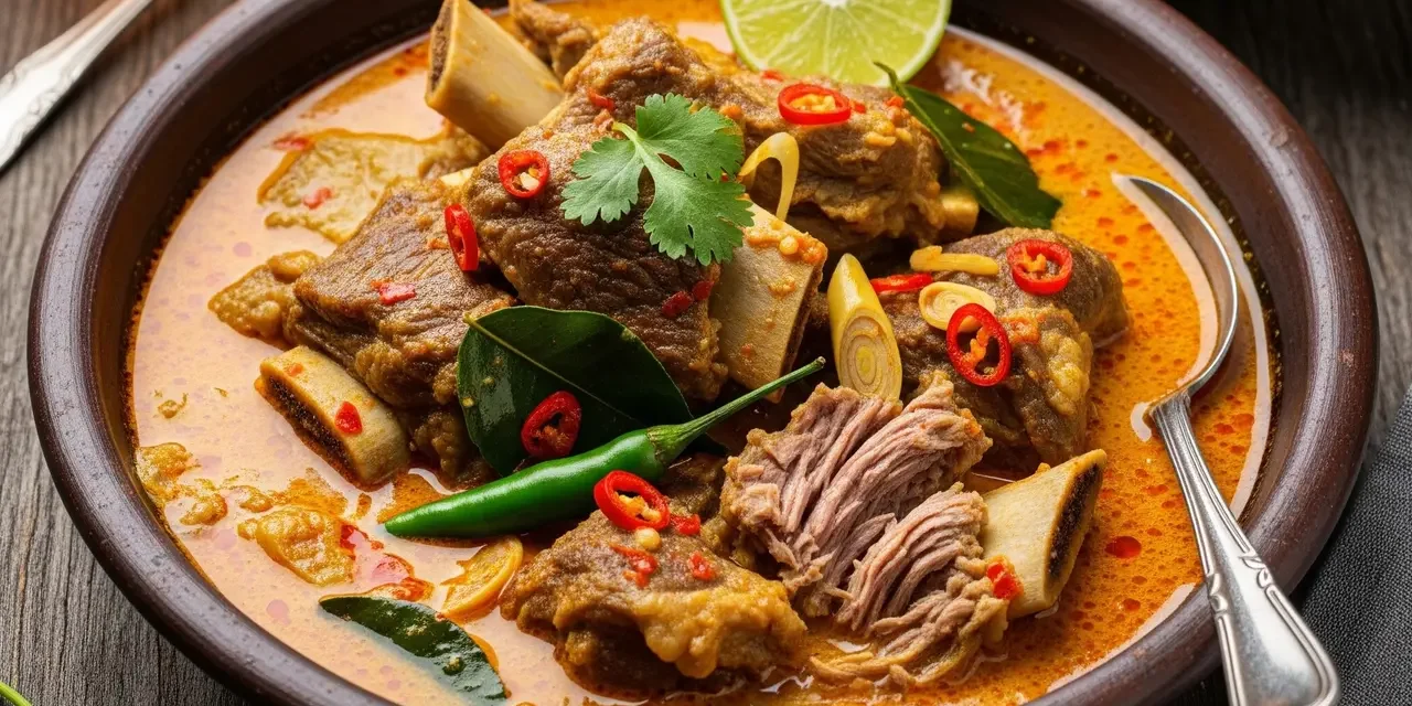 Gulai Stik Khas Bengkulu: Tulang Sapi Berkuah Santan Rempah